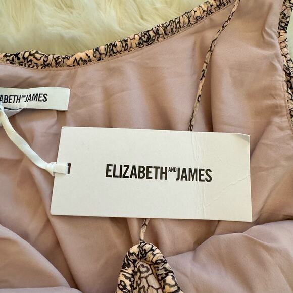 Elizabeth and James Paisley Cold Shoulder Maylin Blouse Medium NWT - Picture 5 of 15